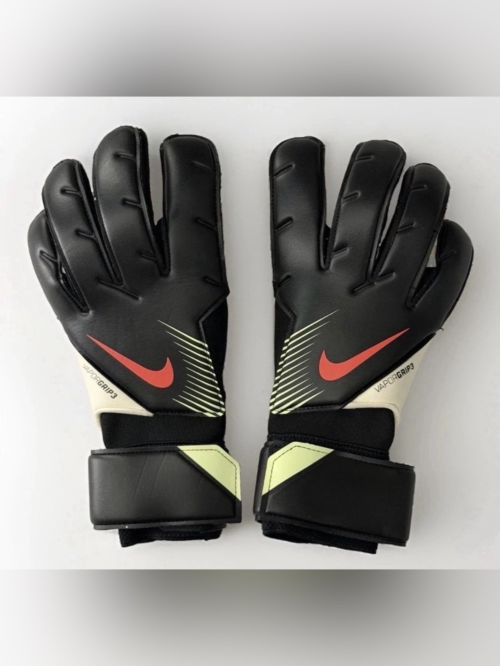 NEW $130 Nike Vapor Grip 3 Promo Soccer Goalkeeper Goalie Gloves FB2092-010 Sz 6